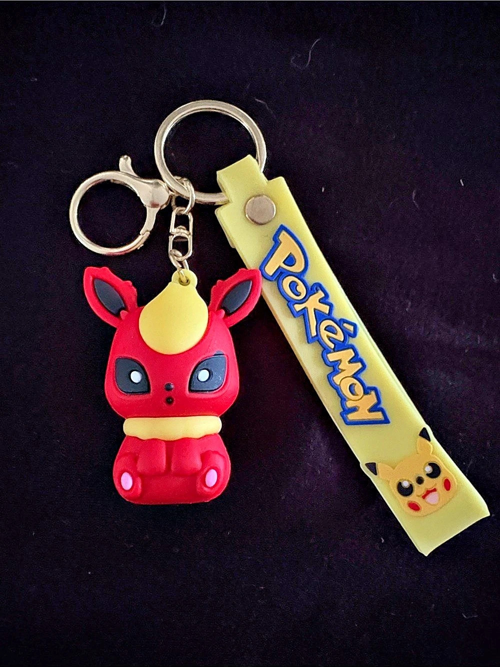 Pokémon Character Keychain Bag Charm with Strap